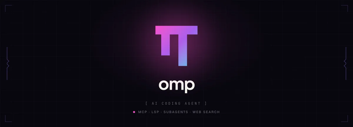Oh My Pi (omp) — AI coding agent with MCP, LSP, subagent and web search
